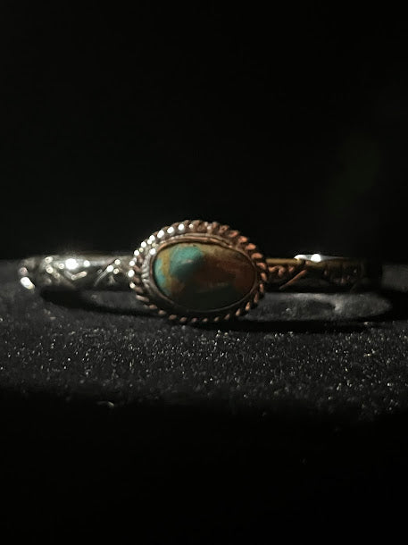 Turquoise Sterling Silver Cuff Bracelets| Artist Choice - Regul Silver