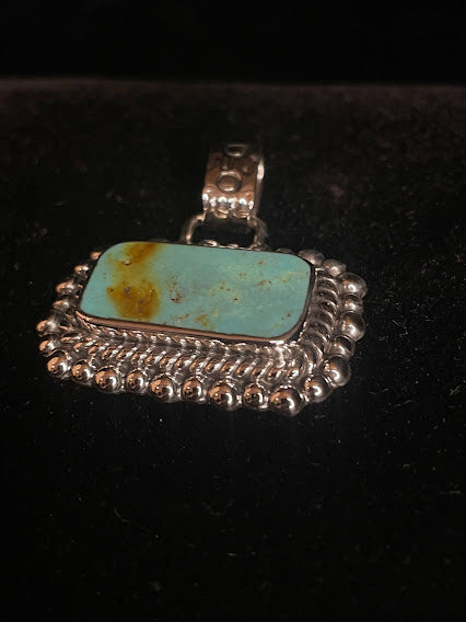 Vintage Western Turquoise Pendants - Regul Silver