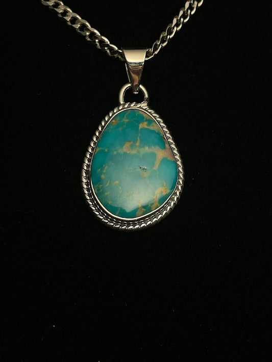 Handcrafted Western Turquoise Necklaces - Authentic Sonoran - Regul Silver