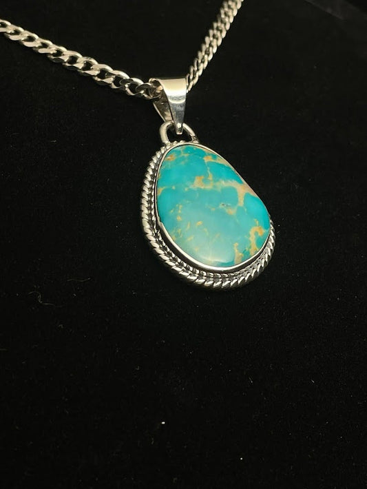 Handcrafted Western Turquoise Necklaces - Authentic Sonoran - Regul Silver