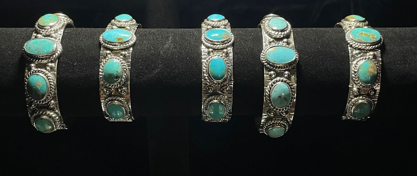 Real Turquoise Cuff | Real Turquoise - Regul Silver