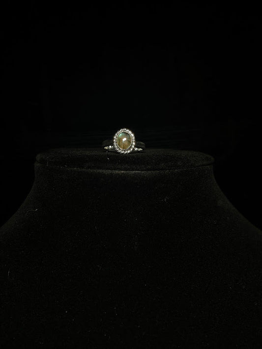 Extra Small Delicate Sterling Silver Gemstone Rings - Regul Silver