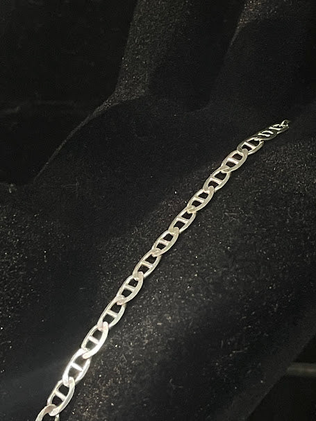 Sterling Silver Classic Chain Bracelets - Regul Silver