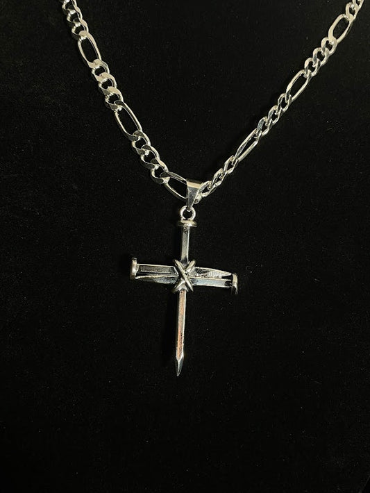 Sterling Silver Cross Pendant Necklace| Faith Jewelry - Regul Silver