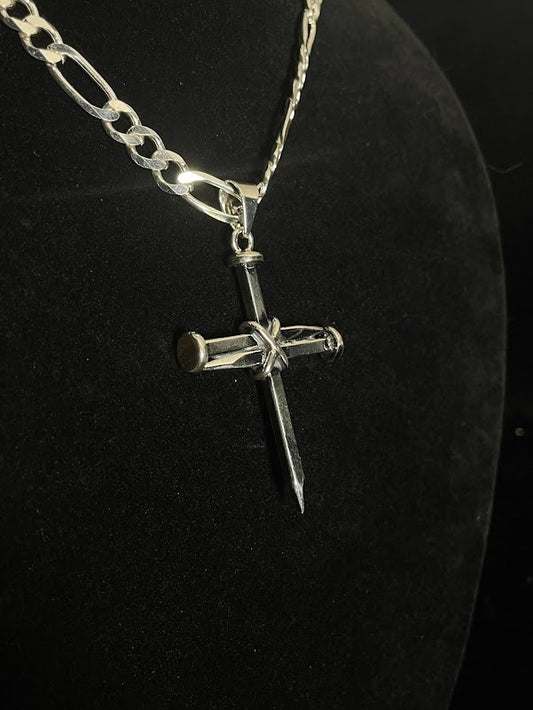 Sterling Silver Cross Pendant Necklace| Faith Jewelry - Regul Silver