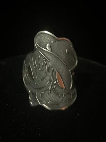 Sterling Silver Cowboy Hat Rings - Regul Silver