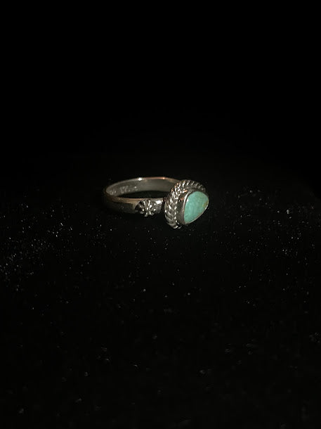 Sun & Moon Handcrafted Turquoise Rings - Regul Silver