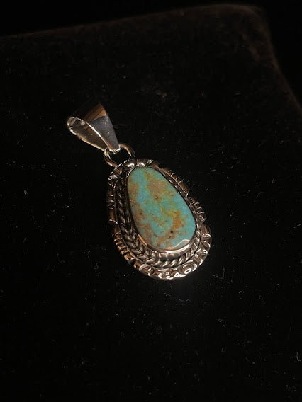 Women's Sonoran Turquoise Pendant - Regul Silver