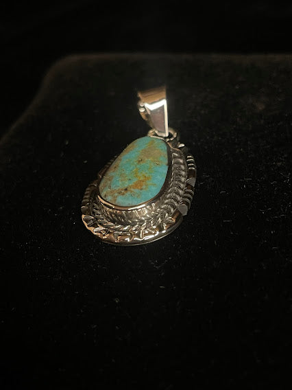 Women's Sonoran Turquoise Pendant - Regul Silver