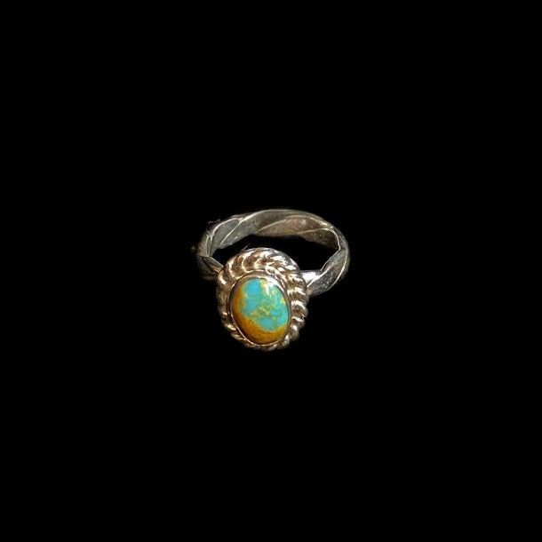 Mini Authentic Turquoise Ring| Sterling Silver - Regul Silver