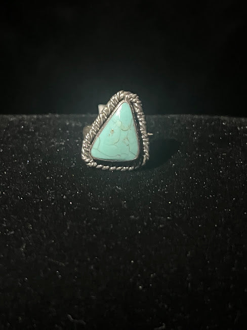 Authentic Turquoise Sterling Silver Rings - Regul Silver