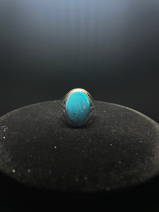 Southwestern Turquoise| Sterling Silver Firebird Ring - Regul Silver