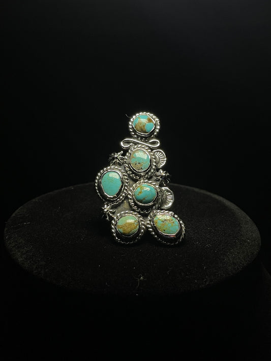 Luxurious Real Turquoise Ring | Limited Edition - Regul Silver