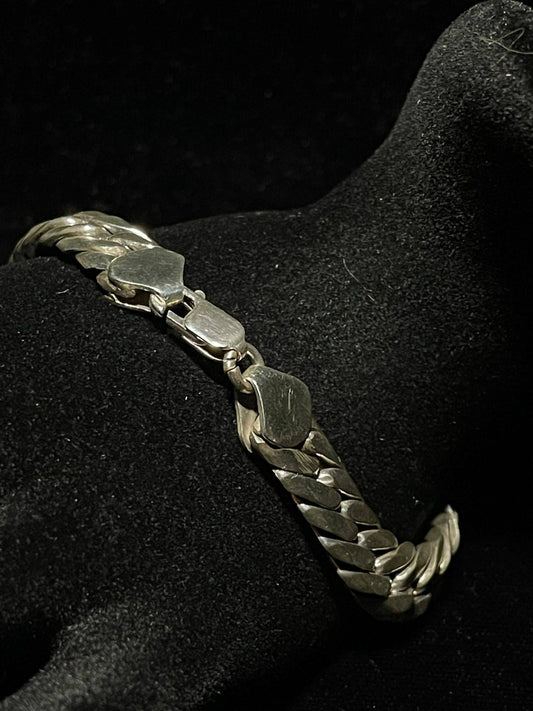 Cuban Link Bracelet 6mm Sterling - Handcrafted for Luxury - Regul Silver